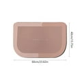 thumbnail image 3 of Cinvoph Diatomite Bath Mat, Soft Absorbent Bathroom Rug Non Slip, Quick Dry, Machine Washable Floor Carpet for Tub Shower, Home Decor 16"x24" Pink, 3 of 6