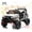 White-3, variant on POVANLI 24V Kids Ride on Toy Jeep with Parent Remote, Electric Truck Car for Kid w/ 2*200W Moter, 3 Speeds, LED Lights, Multifunctional Dashboard, Bluetooth Music, USB, Toy Gift for Boy Girl(Black)