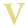 thumbnail image 3 of BalsaCircle 4 Gold 5" Letter V Cardstock Stickers Backdrop Wall Party Decorations, 3 of 8