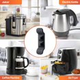 thumbnail image 2 of Cord Winder Organizer Cable Management Clip Holder Keeper Organizer For Air Fryer Coffee Machine Kitchen Appliances Style A, 2 of 6