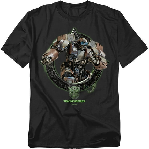 Transformers T-Shirt Wheeljack Circle Frame Unisex Graphic Tee for Men & Women