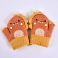 thumbnail image 4 of Toddler Magic Stretch Mittens Little Girls Soft Knit Mitten Baby Boys Winter Knitted Gloves, 4 of 8
