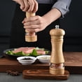 thumbnail image 2 of Pepper Grinder with Transparent 6 in Acrylic Body and Ceramic Grinding Core for Kitchen Seasoning, 2 of 2