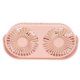 thumbnail image 4 of Mini Ventilador De Escritorio, Diseño De Rejilla De Ventilador Doble Disipación De Calor Rápida Carga USB Hoja De Ventilador Doble Cambio De Modo Dual Para Escritorio Para ANGGREK Rosa, 4 of 8