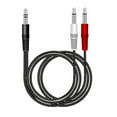 thumbnail image 7 of Durability 3.5mm to Double 3.5mm Stereo Cable for Clear Sound and Broad Device Compatibility for Smartphone, 7 of 7