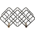 thumbnail image 1 of Gourmet Basics by Mikasa 12-Bottle Metal Stackable Wine Storage Rack, Antique Black, 1 of 4