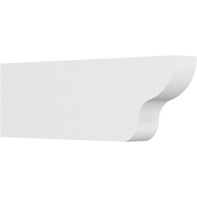 Ekena Millwork RFTP04X10X30GRN 10 x 4 x 30 Po Standard Greensboro Architecture Qualité PVC Chevrons Queue