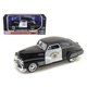 thumbnail image 1 of 1948 Chevrolet Aerosedan Fleetline Highway Patrol Police 1/24 Modelo de coche fundido por Motormax Motormax 76454, 1 of 1