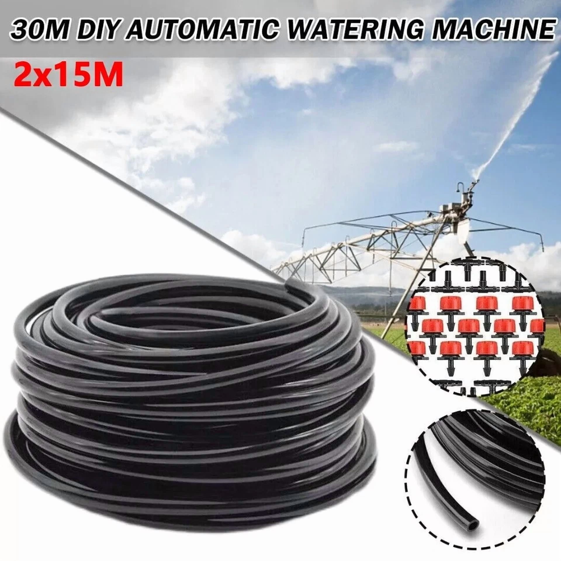 PURELY- 100Ft Drip Irrigation System Garden Plant Self Watering Hose Micro Sprinkler Kit