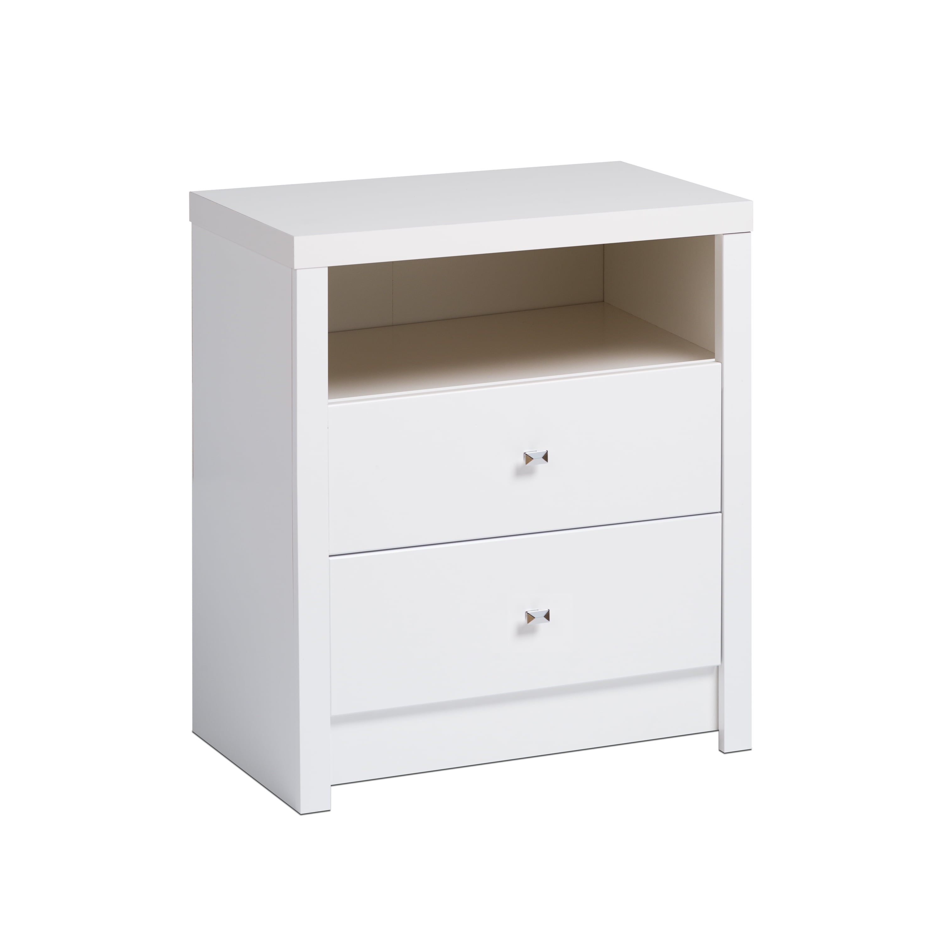 prepac nightstand white