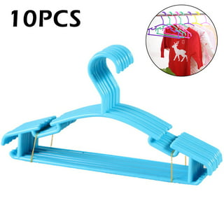  Grohanger Space Saving extendable Baby Hangers with Clips  (10-16.4). Only Expandable Kids Hangers with Full Adult Size Trouser bar  and Clips. 18 Stylish Childrens Hangers. 6 Have Clips. : Home & Kitchen