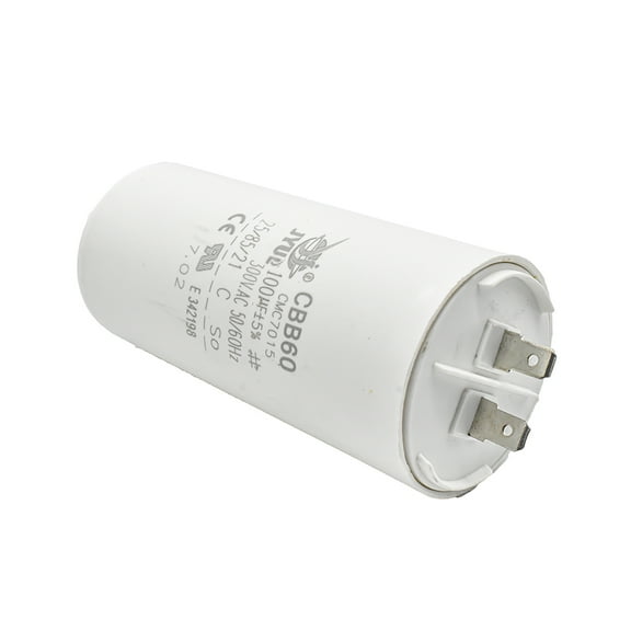 Superior Electric CMC7015 100 MFD +/-5% 50Hz/60Hz AC 300V Cylinder Motor Starting Capacitor with 8mm Mounting Thread (CD60)