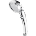 thumbnail image 1 of Cabezal de ducha de alta presión, cabezal de ducha manual de 3 ajustes con botón pulsador de encendido/apagado completo e interruptor para controlar el flujo, agua con ángulo ajustable, 1 of 4