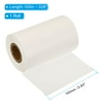 thumbnail image 2 of Unique Bargains 3.93'x328' (100mmx100m) Wax Thermal Transfer Ribbon, 1 Roll 1' Core Ink Out Barcode Printer Ribbon, White, 2 of 6