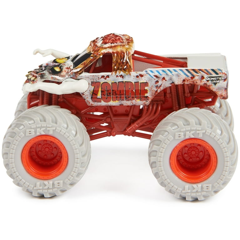 Monster Jam Official Zombie Vs. Whiplash Die Cast Monster Trucks 1 64 Scale Kids Toys for Boys Ages 3 and up