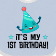 thumbnail image 4 of Inktastic 1st Birthday 1 Year Old Boys or Girls Baby Bib, 4 of 4