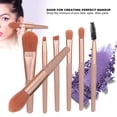 thumbnail image 3 of Pincel para sombra de ojos, 7 piezas Pincel cosmético para sombra de ojos profesional Pincel de maquillaje Resultados impresionantes, 3 of 9
