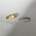 thumbnail image 6 of 925 Sterling Silver Triple Hoop Earrings, Gold & Silver Huggie Hoop Earrings, Dainty Minimalist Earrings, Elegant Women's Jewelry Gifts for her, 6 of 7