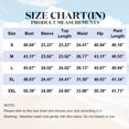 thumbnail image 3 of Women's Button down Shirt Wide Leg Pants Loose Set 2026 Elastic Waist Wide Leg Pants Breathable Casual Outfit with Pocket, S, 3 of 4
