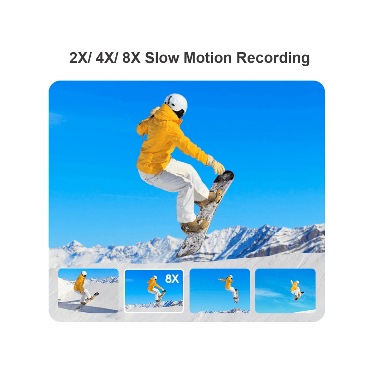 Wearable 4K 30FPS Mounted Camera WiFi Video Camera Camcorder Webcam Wide Angle Lens Battery APP Control