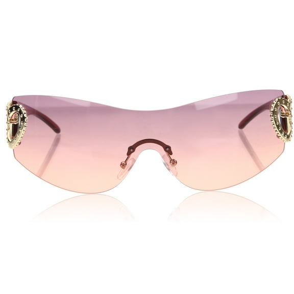 Running Sunglasses Rave Women Girls Clear Eyeglasses Women's and Purple