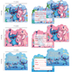 thumbnail image 2 of 10 tarjetas de invitación con temática de Disney Lilo & Stitch, minitarjetas de felicitación, tipo página única, suministros para eventos, fiestas de cumpleaños, envío gratis, 2 of 5