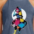 thumbnail image 3 of Alice In Wonderland - Teacup Silhouette - Juniors High Neck Tank Top, 3 of 5