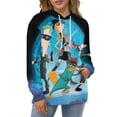 thumbnail image 5 of Phineas And Ferb Unisex Adult Hoodie Casual Hooded Sweatshirt Pullover Novelty 3D Printed Sweater Jacket XL, 5 of 8