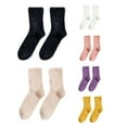 thumbnail image 7 of Dengjunhu 1 Pair Women Socks Warm Keeping More Thicken Coral Fleece Practical Ultra-soft Winter Socks for Daily Wear, 7 of 7