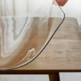 thumbnail image 6 of Clear PVC Tablecloth Ideal for Dining Tables Desks, Scratch Resistant and Easy to Clean 1mm/1.5mm/2mm/3mm Thick, 6 of 8