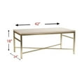 thumbnail image 3 of SEI Furniture Orinda Metal Coffee Table in Travertine, 3 of 4
