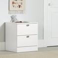 thumbnail image 1 of South Shore Spark 2-Drawer Nightstand for Child, in Pure White, 1 of 10