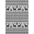 thumbnail image 2 of Addison Rugs Mayfield Premium Machine Washable Transitional Holiday Silver Rectangle Rug, 10' x 14', 2 of 7
