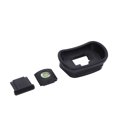 thumbnail image 1 of Camera Eyecup Set, Multifunctional Camera Viewfinder Eyepiece Eye Cup Set with Level Tool Hot Shoe Cover for Outdoor, 1 of 7
