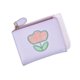 thumbnail image 1 of Cartera de tulipán para temporada de lluvias, cartera con cremallera para mujer, cartera multifuncional de gran capacidad para estudiantes, bolso para cambiar tarjetas, 1 of 6