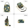 thumbnail image 3 of FORMRS Crossbody Bag for Women Quilted Travel Shoulder Cell Phone Purse with Chain Strap Handbag, Yellow Lemons, 3 of 7