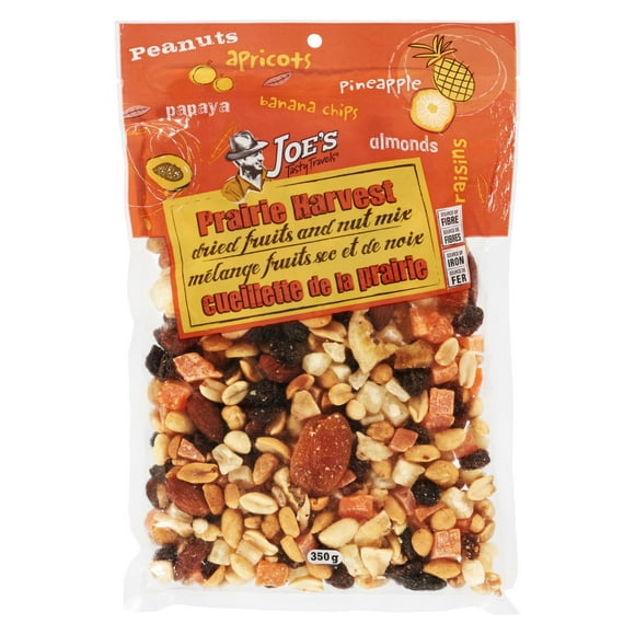 Joe's Tasty Travels Prairie Harvest Dried Fruits And Nuts Mix, 350 g
