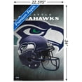 thumbnail image 5 of NFL Seattle Seahawks - Helmet 16 Wall Poster, 22.37" x 34", 5 of 5