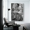 thumbnail image 3 of Len Dawson Poster Posters Wall Art Painting Canvas Gift Living Room Prints Bedroom Decor Poster Artworks 12x18inch(30x45cm), 3 of 6