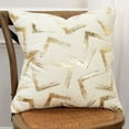 thumbnail image 5 of Rizzy Home Gold Abstract Decorative Pillow Down, 5 of 5