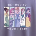 thumbnail image 3 of Disney Princess - Be True to Your Heart - Youth Girls Boxy T-Shirt, 3 of 5