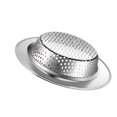 thumbnail image 2 of Toystoory Colador de fregadero, suministros de cocina, más de 500 agujeros, fregaderos, cesta, diseño más pesado, malla ajustada, colector de Accesorios de baño, 2 of 6