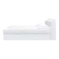 thumbnail image 3 of ACME Lit Plateforme Grand en Bois avec Rangement sous le Lit en Blanc, 3 of 6