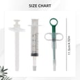 thumbnail image 3 of Pet Pill Plunger Popper, Yghoky Pill Gun Dispenser Shooter Pet Piller Soft Tip Tablet Syringe Pusher Animal Medicine Feeder for Feeding Accessories, 3 of 9