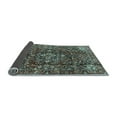 thumbnail image 2 of Ahgly Company Indoor Square Persian Light Blue Traditional Area Rugs, 8' Square, 2 of 4