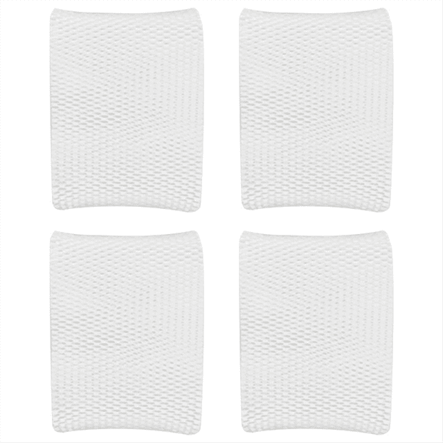 Filtre de Mèche d'Humidificateur MAF1 de Remplacement pour MAF1 pour MA0950, MA1200, MA1201, Lot de 4, 4 x Filtres de Remplacement pour Humidificateur de Remplacement, Blanc