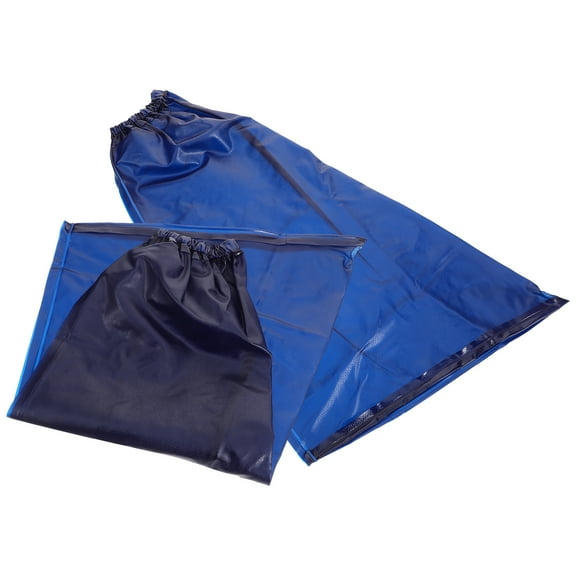 HOMEMAXS 1 Pair Long Sleeve Neck Hanging Design Waterproof Oil-Proof Arm Sleeves for Fishermen Dog Grooming Cleaning