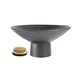 thumbnail image 1 of Bandeja de goteo con forma de cuenco alto, de cerámica china, for arreglos florales, con Kenzan, 1 of 7