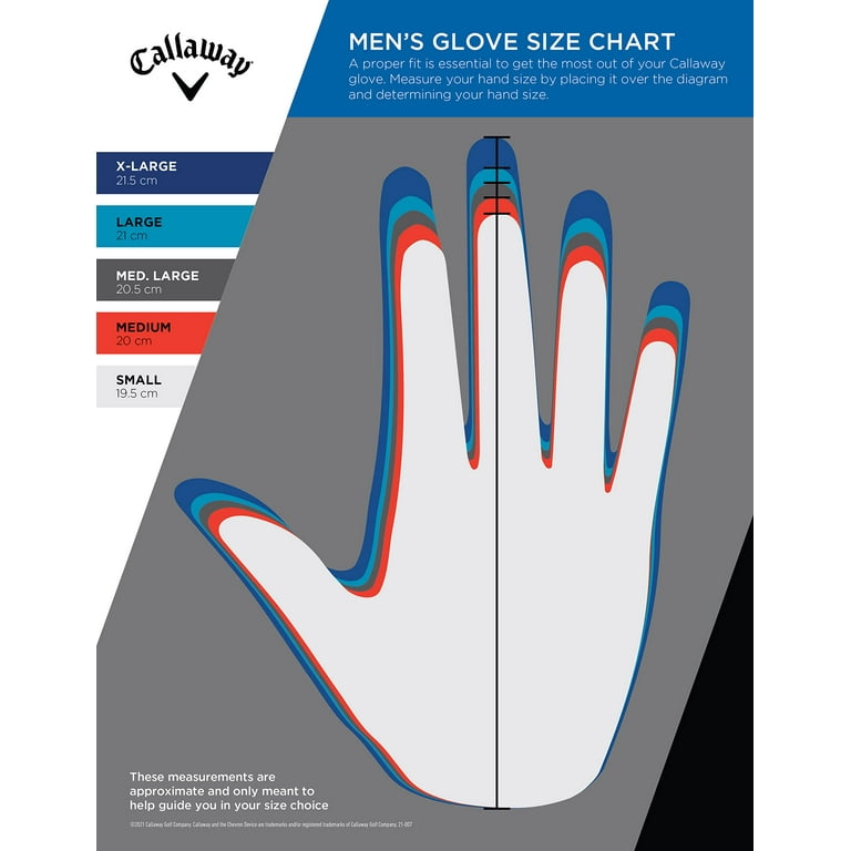 Callaway Dawn Patrol Left-Hand Golf Glove, White photo 4