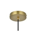 thumbnail image 3 of Brilliant 1 Light Pendant in Satin Gold and Clear, 3 of 7